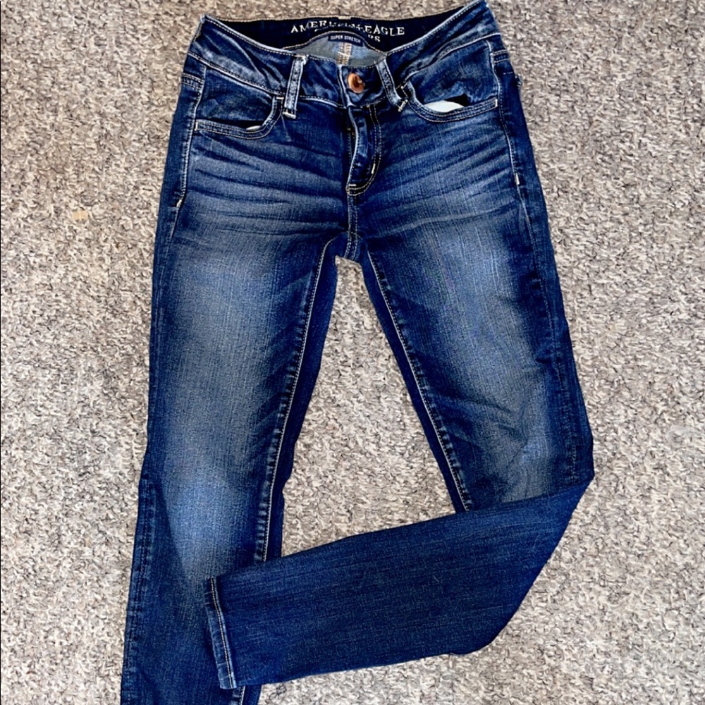 Size 0 ae skinny jeans